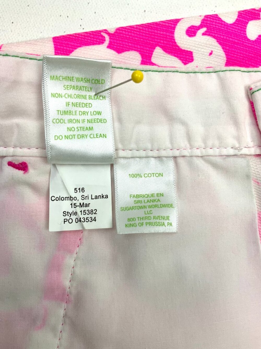 Lilly Pulitzer The Buttercup Short in Elephant Print Sz 4 - Picture 15 of 16